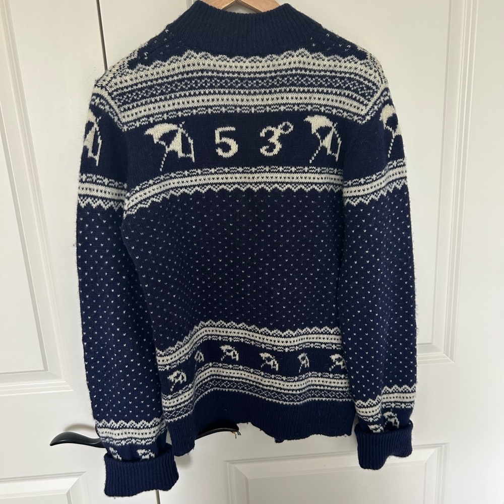 Vintage Arnold Palmer Zip-Up Sweater